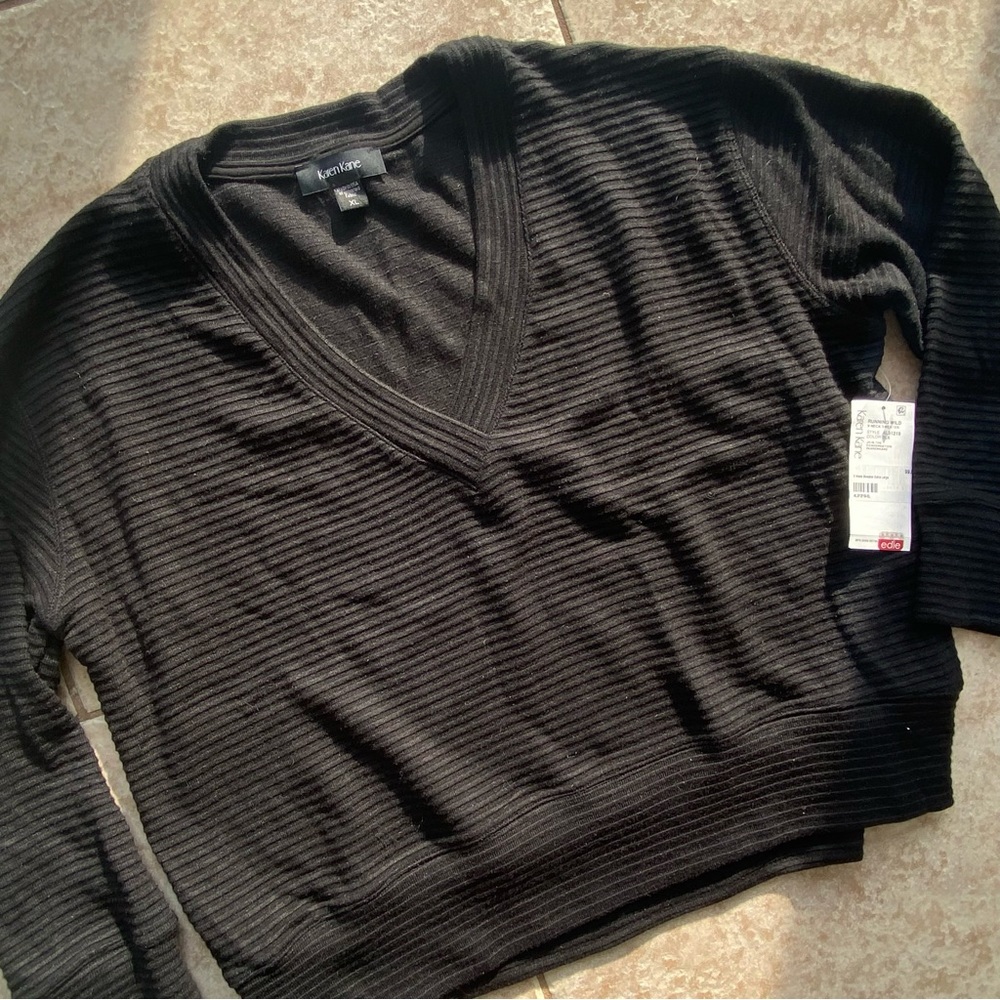 NWT  karen kane textured sweater